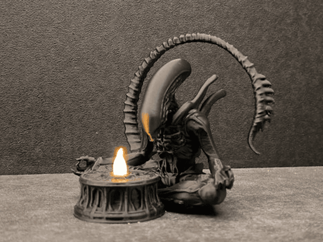 Soporte Para Vela - Xenomorfo Alien 4