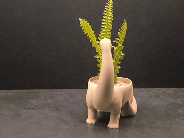 Macetero - Diseño Dinosaurio 3
