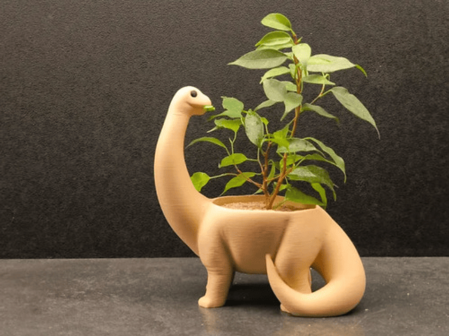 Macetero - Diseño Dinosaurio 6