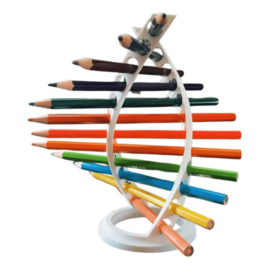 Soporte Lápices - Doce Orificios
