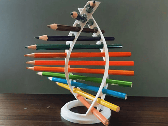 Soporte Lápices - Doce Orificios 2