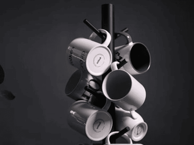 Soporte Moderno Para Tazas 2