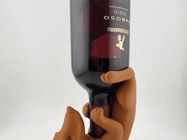 Porta Vino - Diseño Perro Salchicha 2