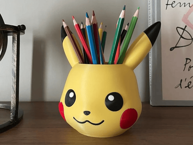 Portalápices - Diseño Pikachu 2