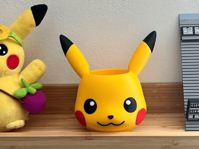 Portalápices - Diseño Pikachu 3