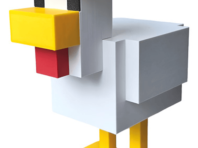 Figura - Pollo De Minecraft 1