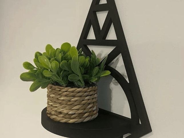 Estante De Pared - Diseño Art Deco 4