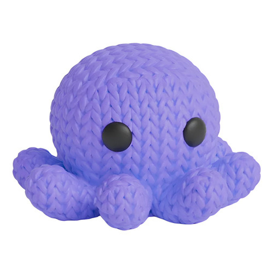 Mini Figura - Pulpo Estilo Tejido