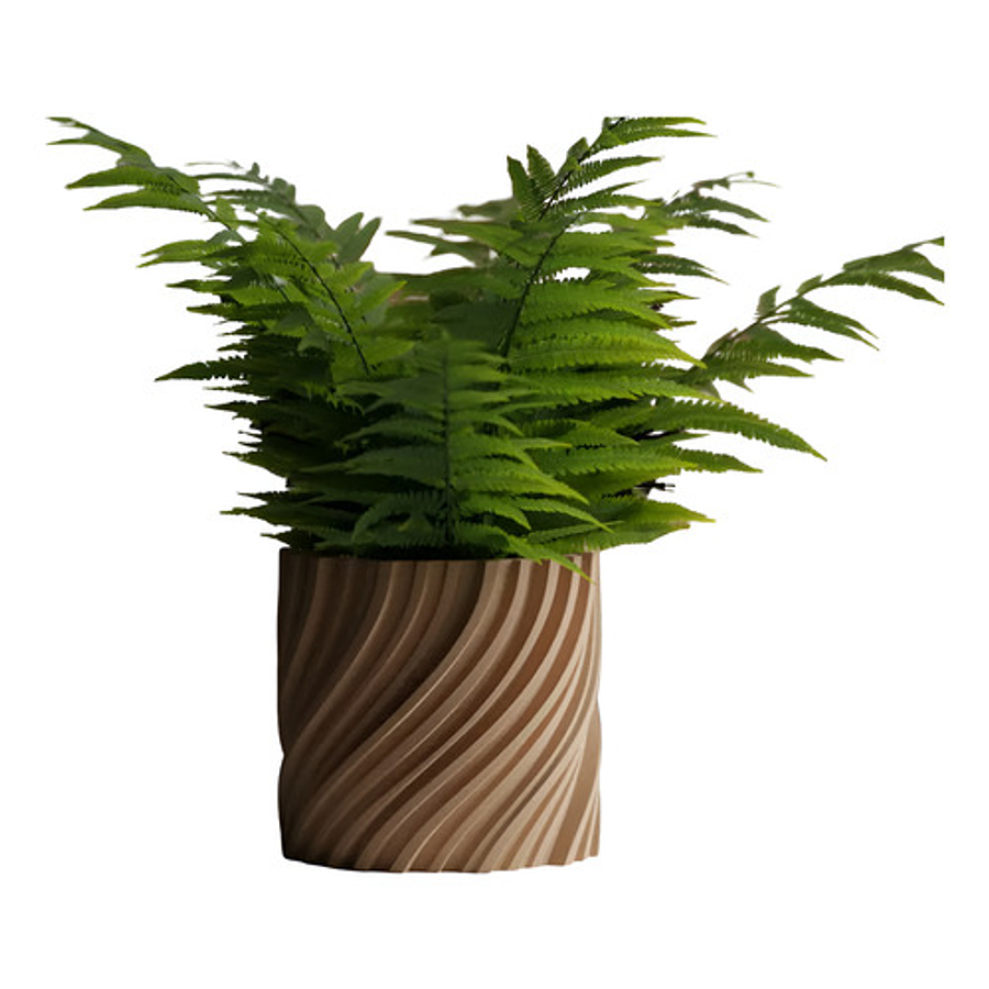 Maceta - Diseño Ondulado