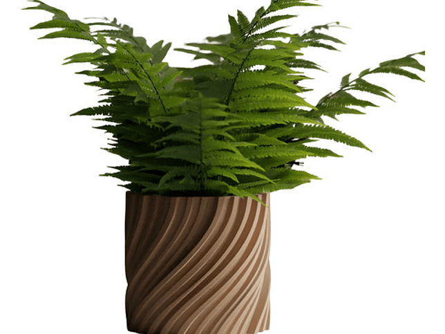 Maceta - Diseño Ondulado 1