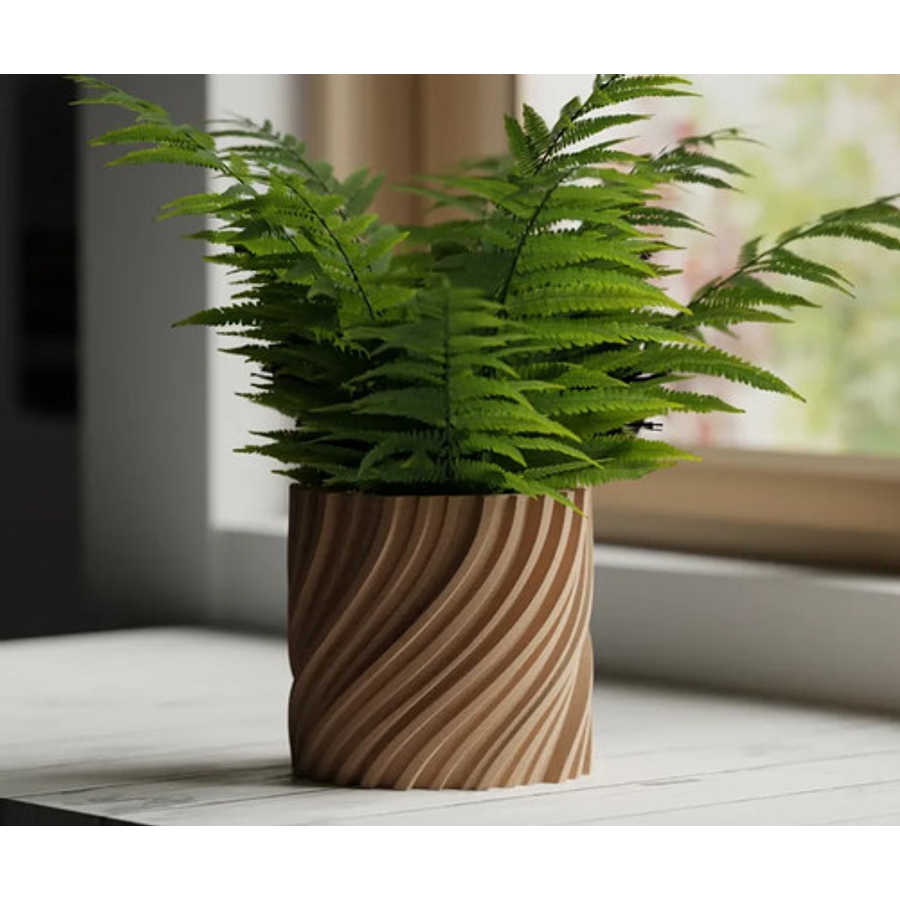 Maceta - Diseño Ondulado