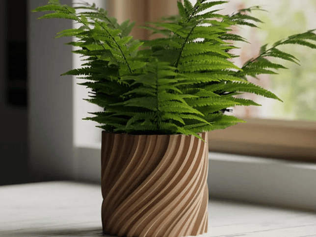 Maceta - Diseño Ondulado 2