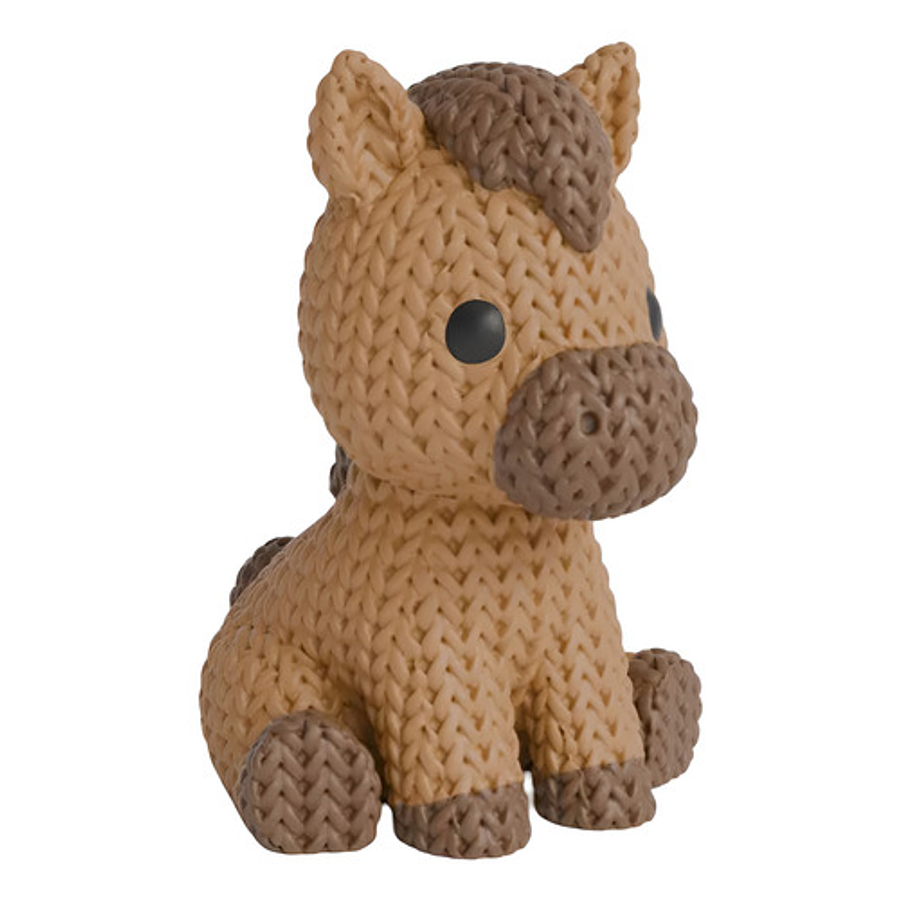 Mini Figura - Caballo Estilo Tejido