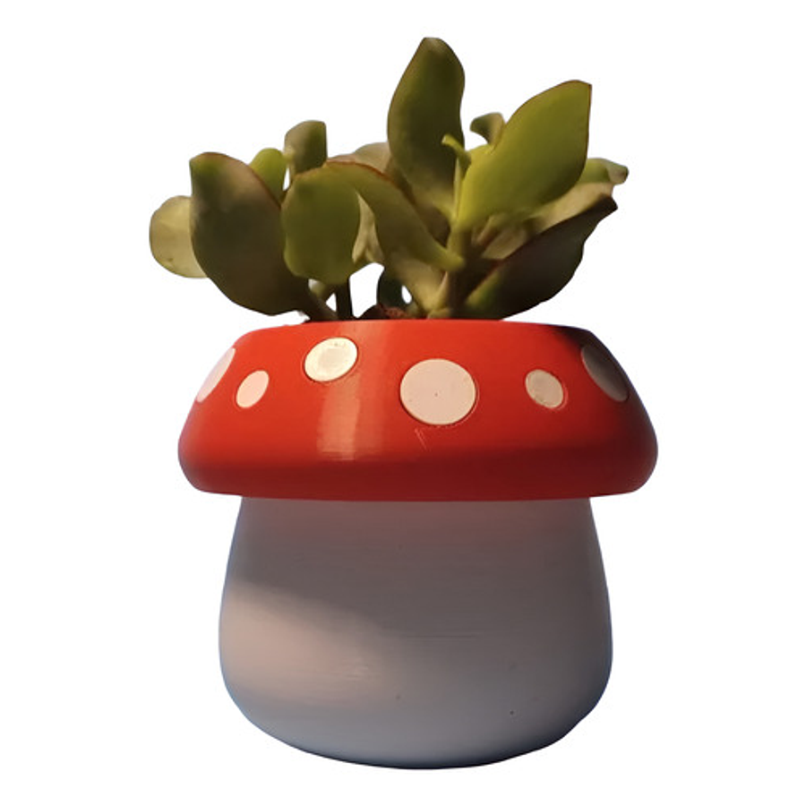 Mini Maceta - Diseño Honguito