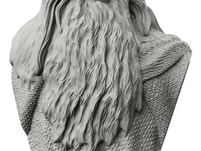 Busto - Gandalf /el Señor De Los Anillo 1