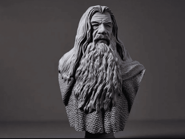 Busto - Gandalf /el Señor De Los Anillo 2