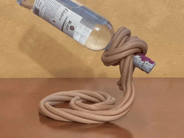 Porta Vino - Diseño Cuerda 4