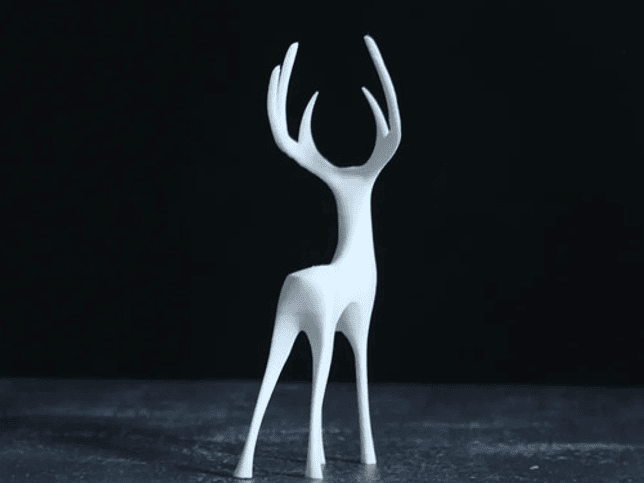 Decoración - Ciervo Minimalista 4