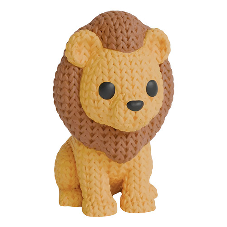 Mini Figura - León Estilo Tejido