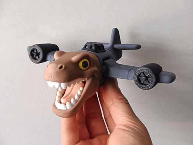 Nuclearo Dinossauro - Juguete Articulado 2