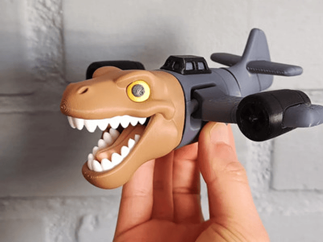 Nuclearo Dinossauro - Juguete Articulado 4