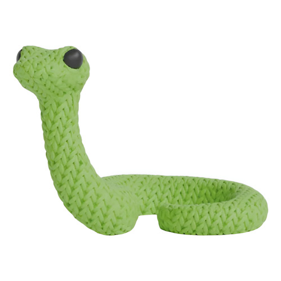 Mini Figura - Serpiente Estilo Tejido