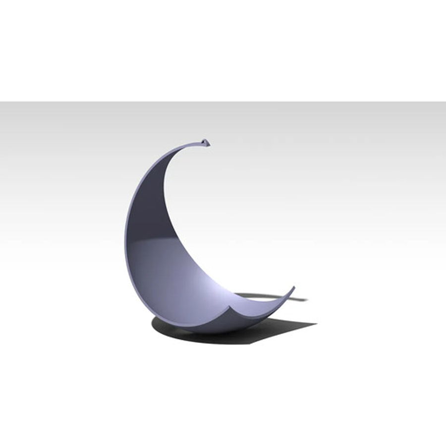 Candelero Colgante - Luna Creciente