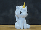 Mini Figura - Unicornio Estilo Tejido - Miniatura 3