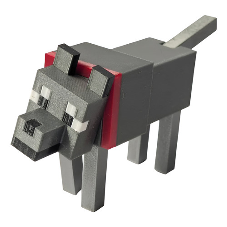 Figura - Perro De Minecraft