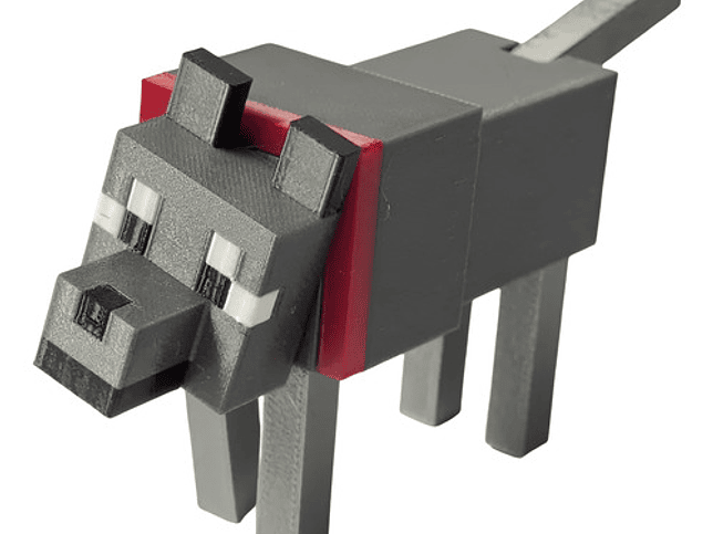 Figura - Perro De Minecraft 1
