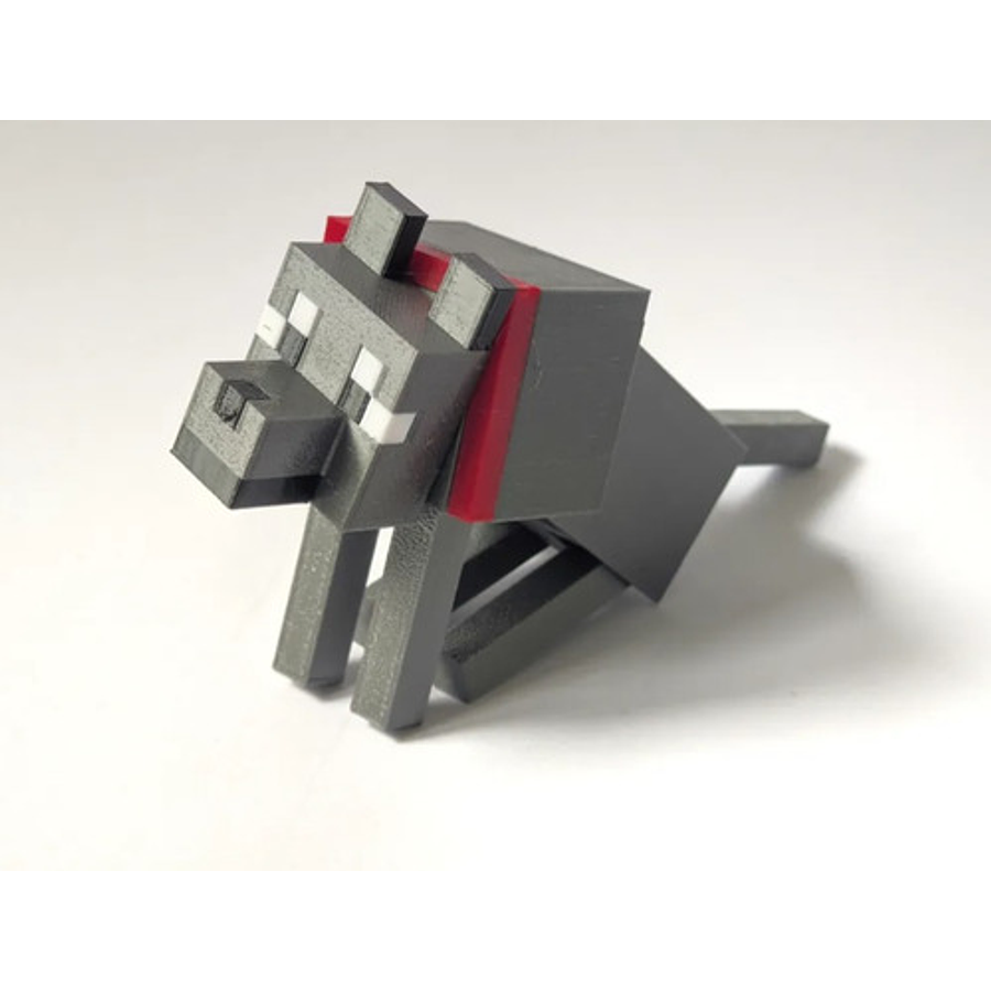 Figura - Perro De Minecraft