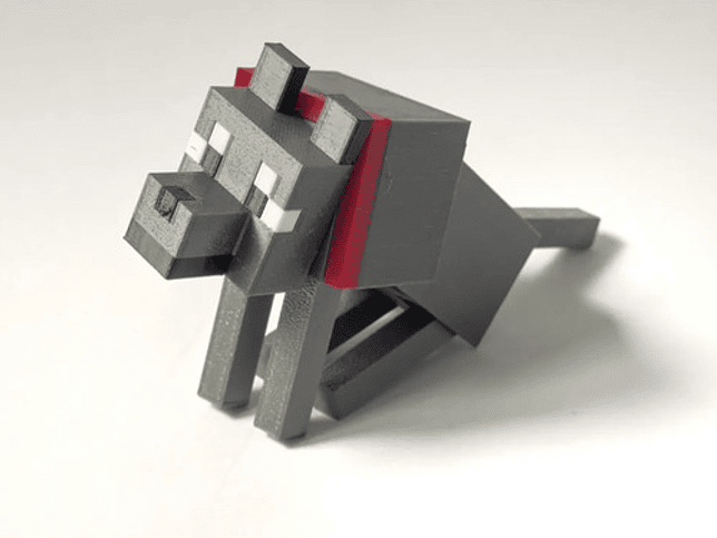 Figura - Perro De Minecraft 2