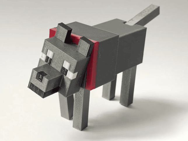 Figura - Perro De Minecraft 4