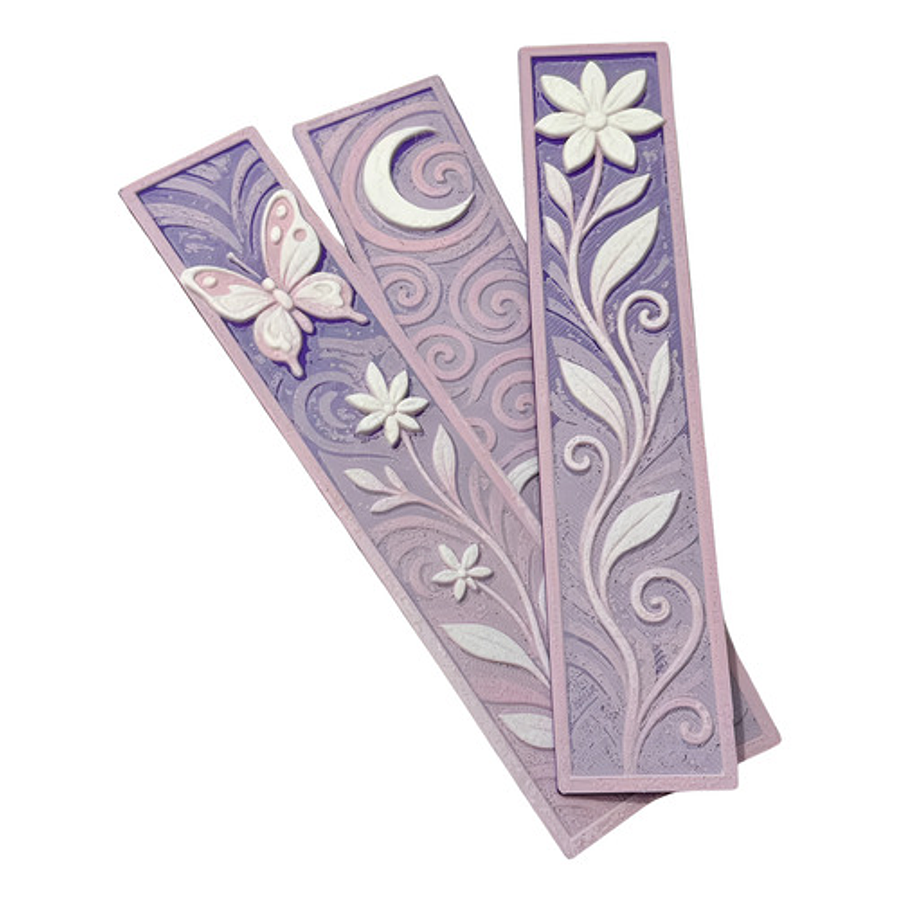 Pack Marcapáginas 3d