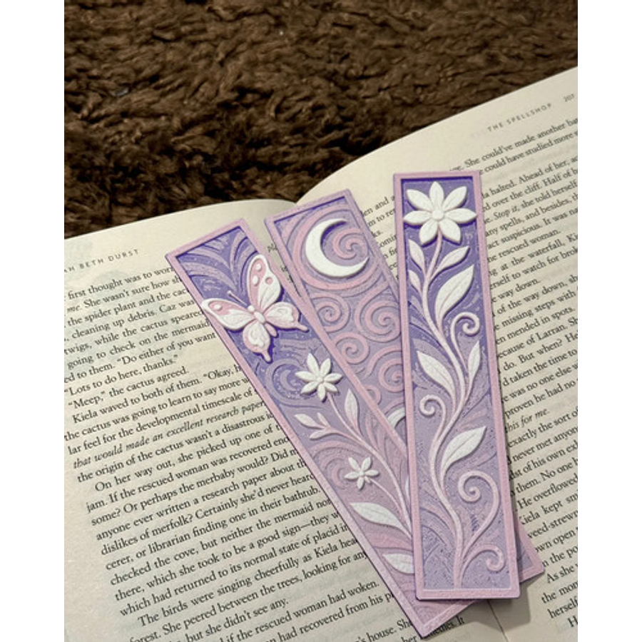 Pack Marcapáginas 3d