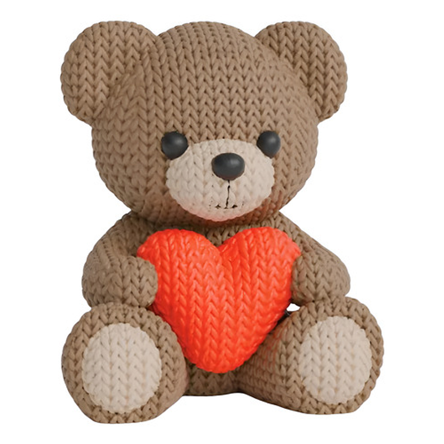 Mini Figura - Osito Estilo Tejido