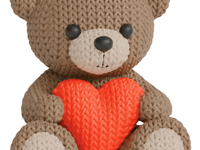 Mini Figura - Osito Estilo Tejido 1