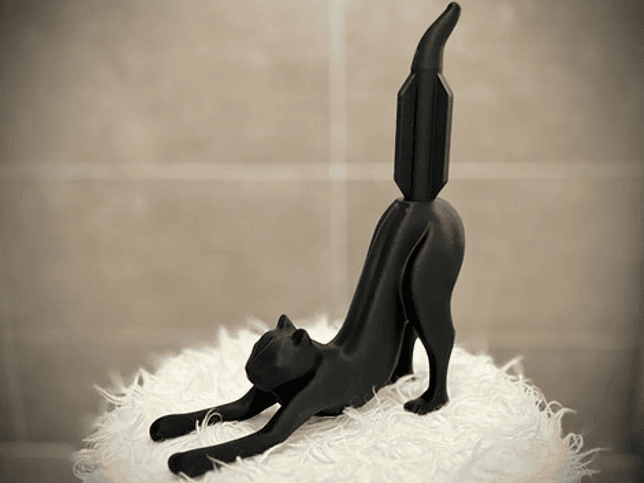 Soporte Papel Higiénico - Gato 2