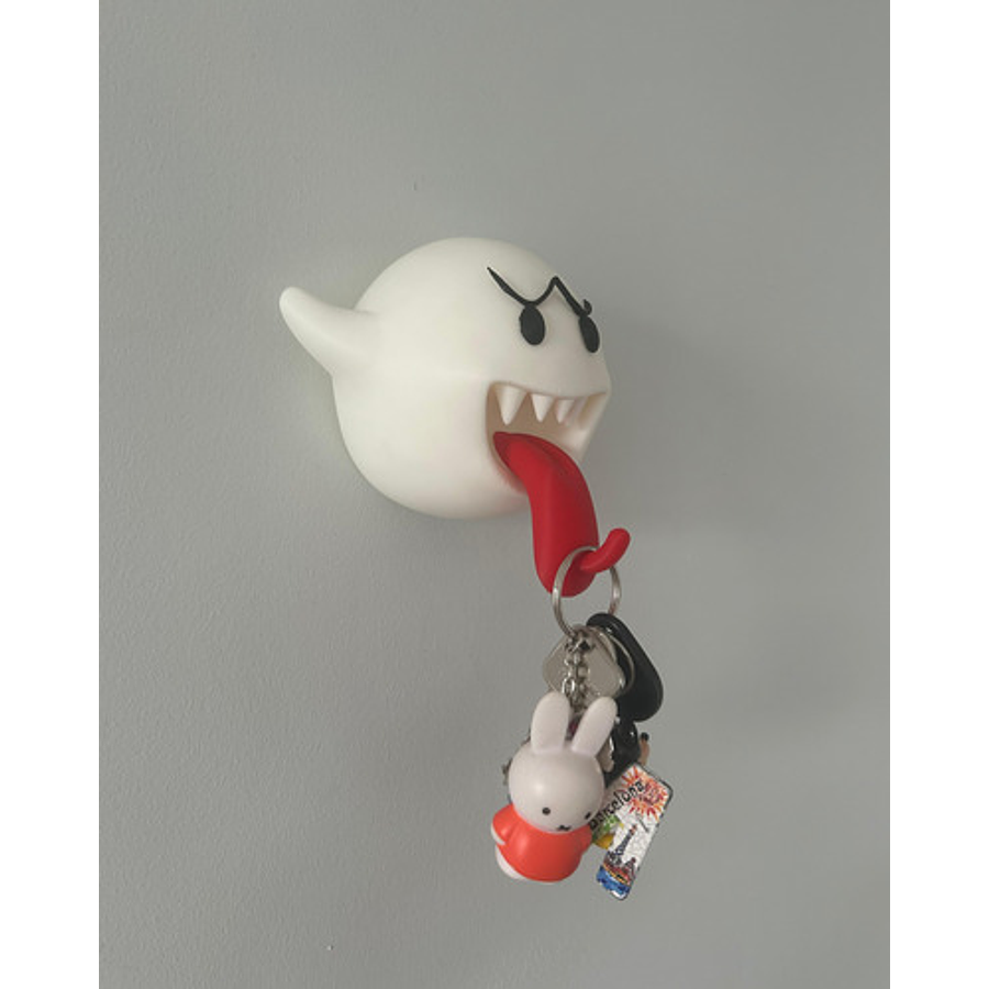 Colgador De Llaves - Fantasma Boo De Mario
