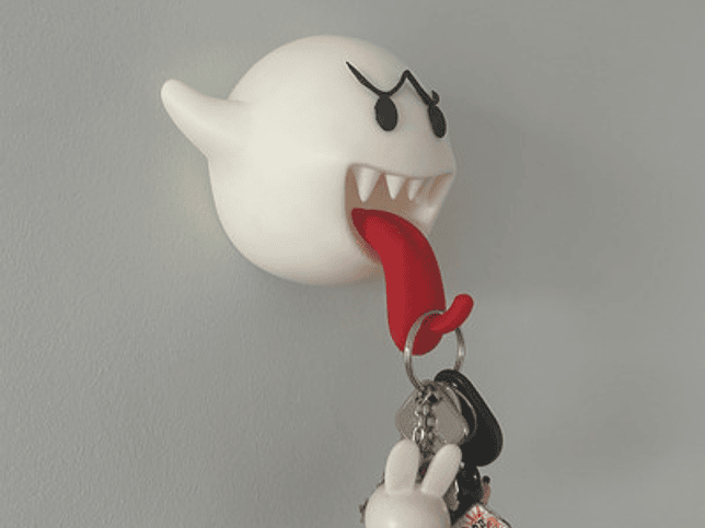 Colgador De Llaves - Fantasma Boo De Mario 2