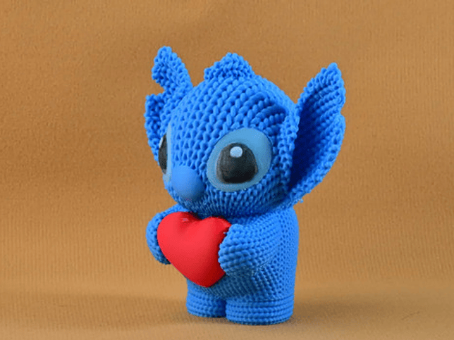 Figura Stitch  - Estilo Tejido 4