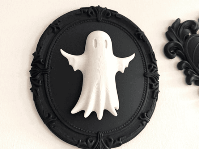 Decoración -  Fantasma Gótico Negro 2