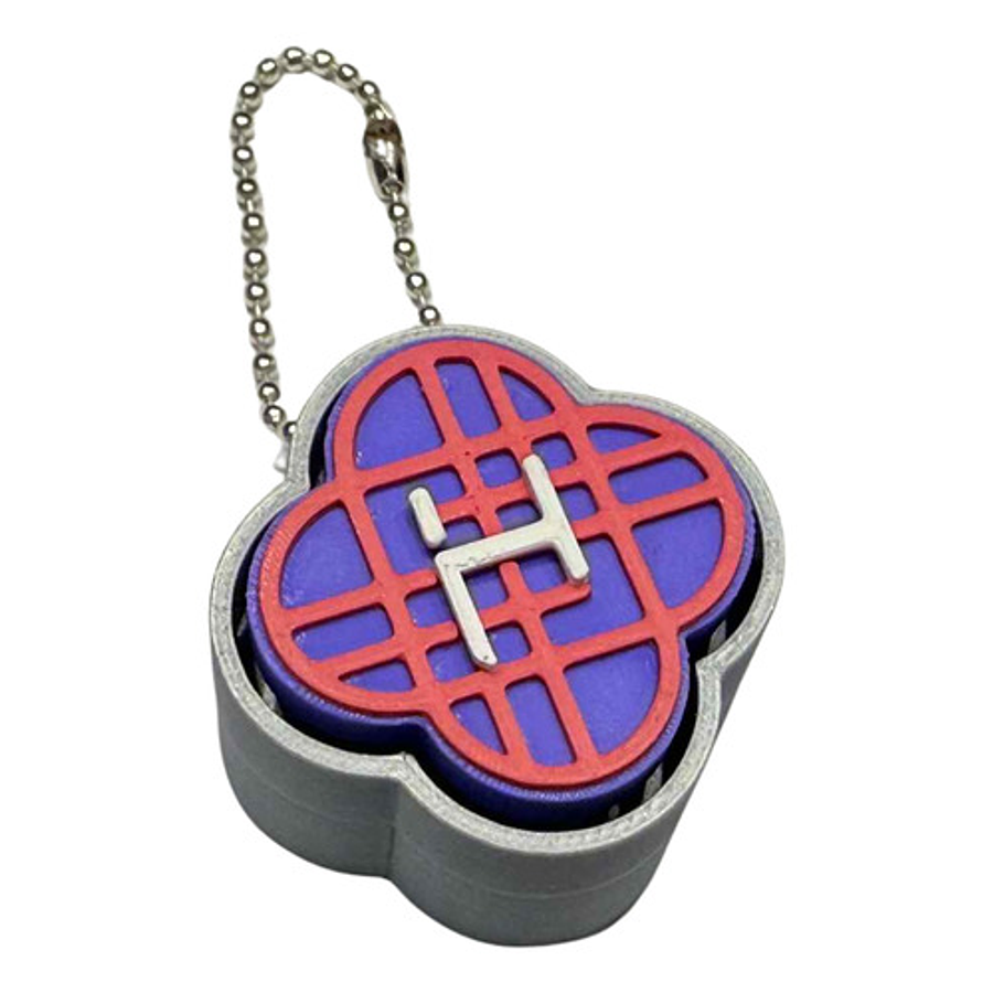 Llavero Huntrix - Demon Hunters Rosa