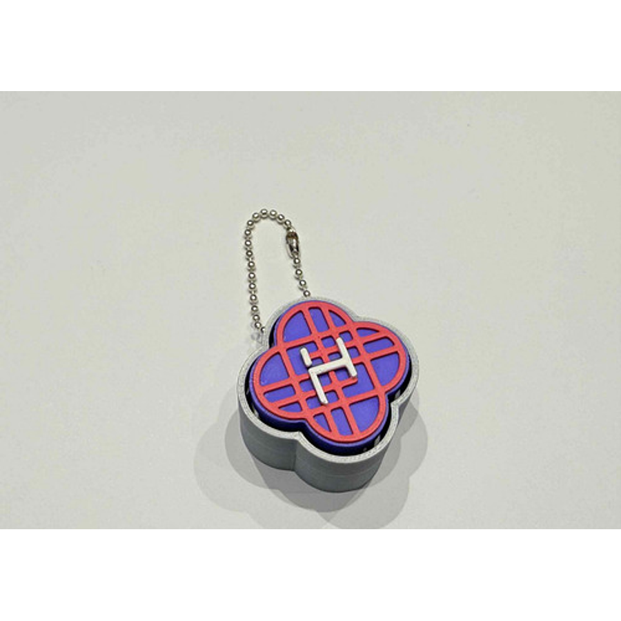 Llavero Huntrix - Demon Hunters Rosa