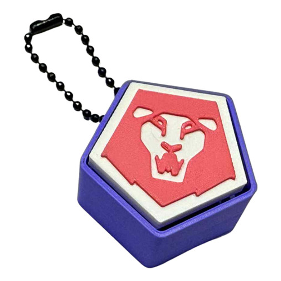 Llavero Saja Boys - Demon Hunters Lila