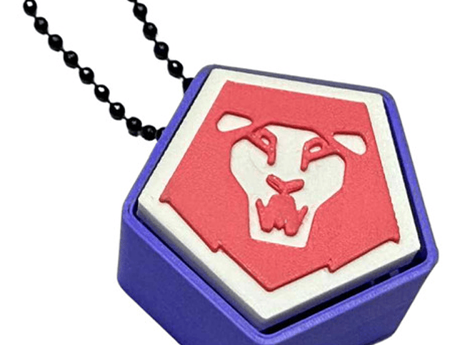 Llavero Saja Boys - Demon Hunters Lila 1