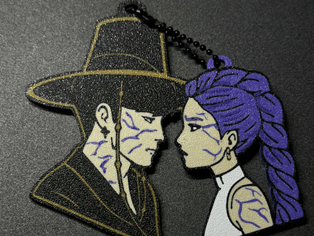 Pack Llaveros - Rumi Y Jinu 2