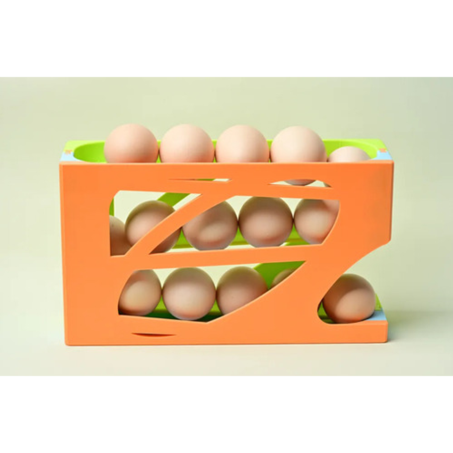 Organizador Deslizante Para Huevos Multicolor