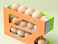 Organizador Deslizante Para Huevos Multicolor - Miniatura 3