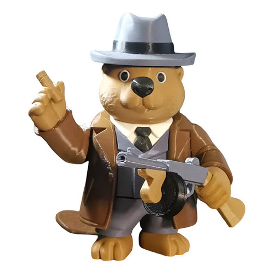 Juguete Italian Brainrot Articulado - Brobito Bandito